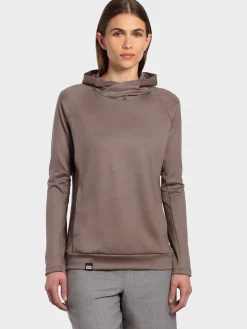 Hot Rewoolution AKINA - felpa 280 gr per donna in colore marrone