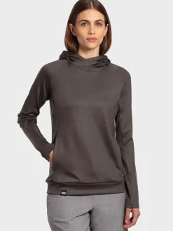 Clearance Rewoolution AKINA - felpa 280 gr per donna in colore marrone