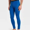 Best Rewoolution ARNEB - leggings in merino mesh 180 gr  per uomo in colore blu