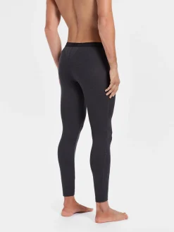 Outlet Rewoolution ARNEB - leggings in merino mesh 180 gr  per uomo in colore grigio