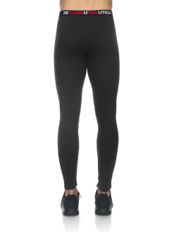 Outlet Rewoolution ARNEB - leggings in merino mesh 180 gr per uomo in colore grigio