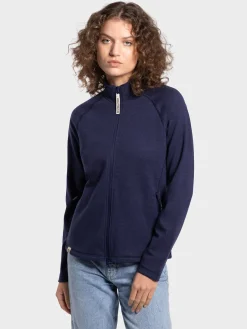 Clearance Rewoolution ASPIRING - felpa 280 gr per donna in colore blu