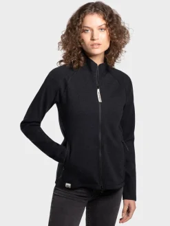 Discount Rewoolution ASPIRING - felpa 280 gr per donna in colore nero