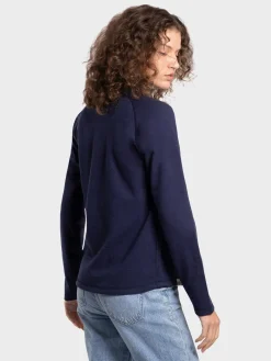 Clearance Rewoolution ASPIRING - felpa 280 gr per donna in colore blu