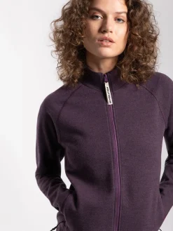 Discount Rewoolution ASPIRING - felpa 280 gr per donna in colore viola