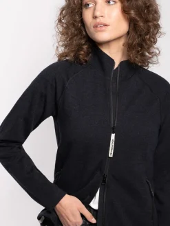 Discount Rewoolution ASPIRING - felpa 280 gr per donna in colore nero
