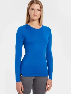 Fashion Rewoolution BERRY - t-shirt in merino jersey 140 gr  per donna in colore blu