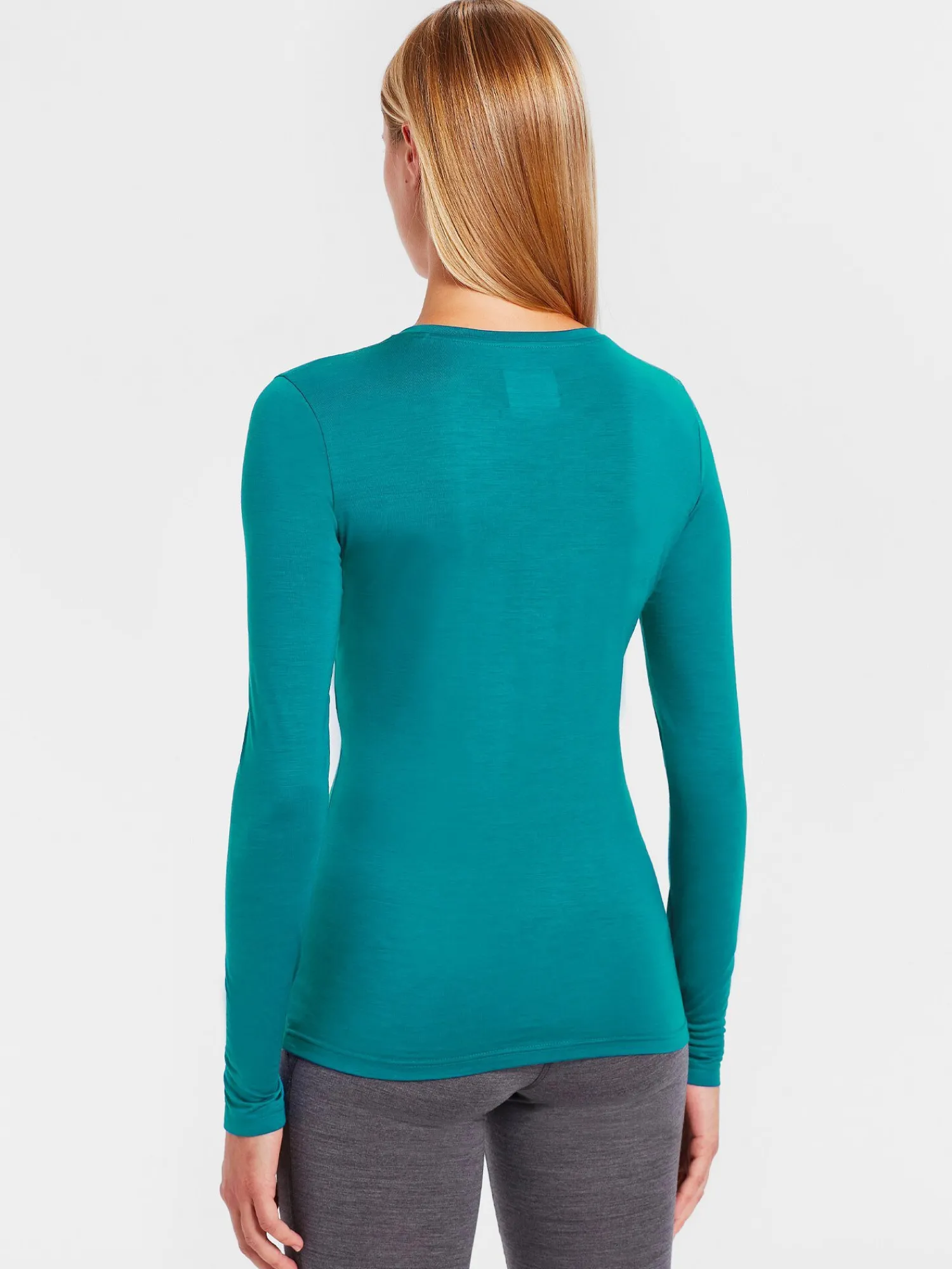 Best Rewoolution BERRY - t-shirt in merino jersey 140 gr per donna in colore verde