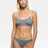 Clearance Rewoolution BRA - intimo  in merino jersey 140 gr  per donna in colore grigio