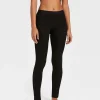 Fashion Rewoolution COVER - leggings in merino mesh 180 gr  per donna in colore nero