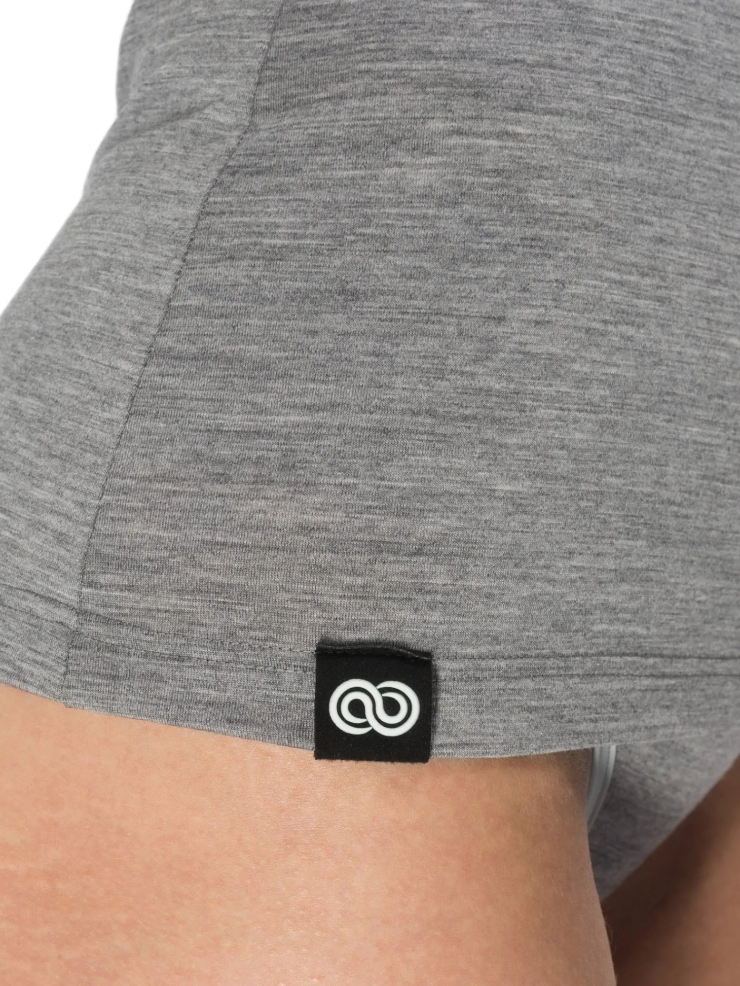 Clearance Rewoolution DREW - intimo in merino jersey 140 gr per donna in colore grigio
