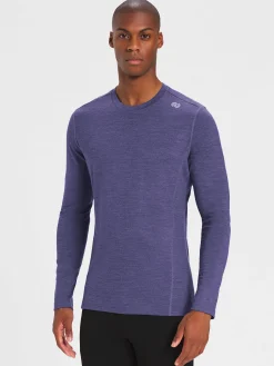 Best Rewoolution EXPLORER - t-shirt in merino jersey 190 gr  per uomo in colore blu