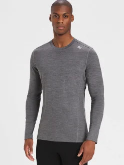 Sale Rewoolution EXPLORER - t-shirt in merino jersey 190 gr  per uomo in colore grigio