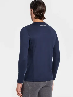 Discount Rewoolution EXPLORER - t-shirt in merino jersey 190 gr  per uomo in colore blu