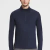 Best Rewoolution FAKIE - felpa in merino jersey 190 gr per uomo in colore blu