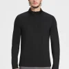 Best Rewoolution FAKIE - felpa in merino jersey 190 gr per uomo in colore nero