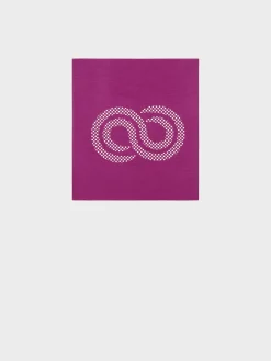 Clearance Rewoolution FAREO - accessorio in merino jersey 190 gr per uomo in colore viola