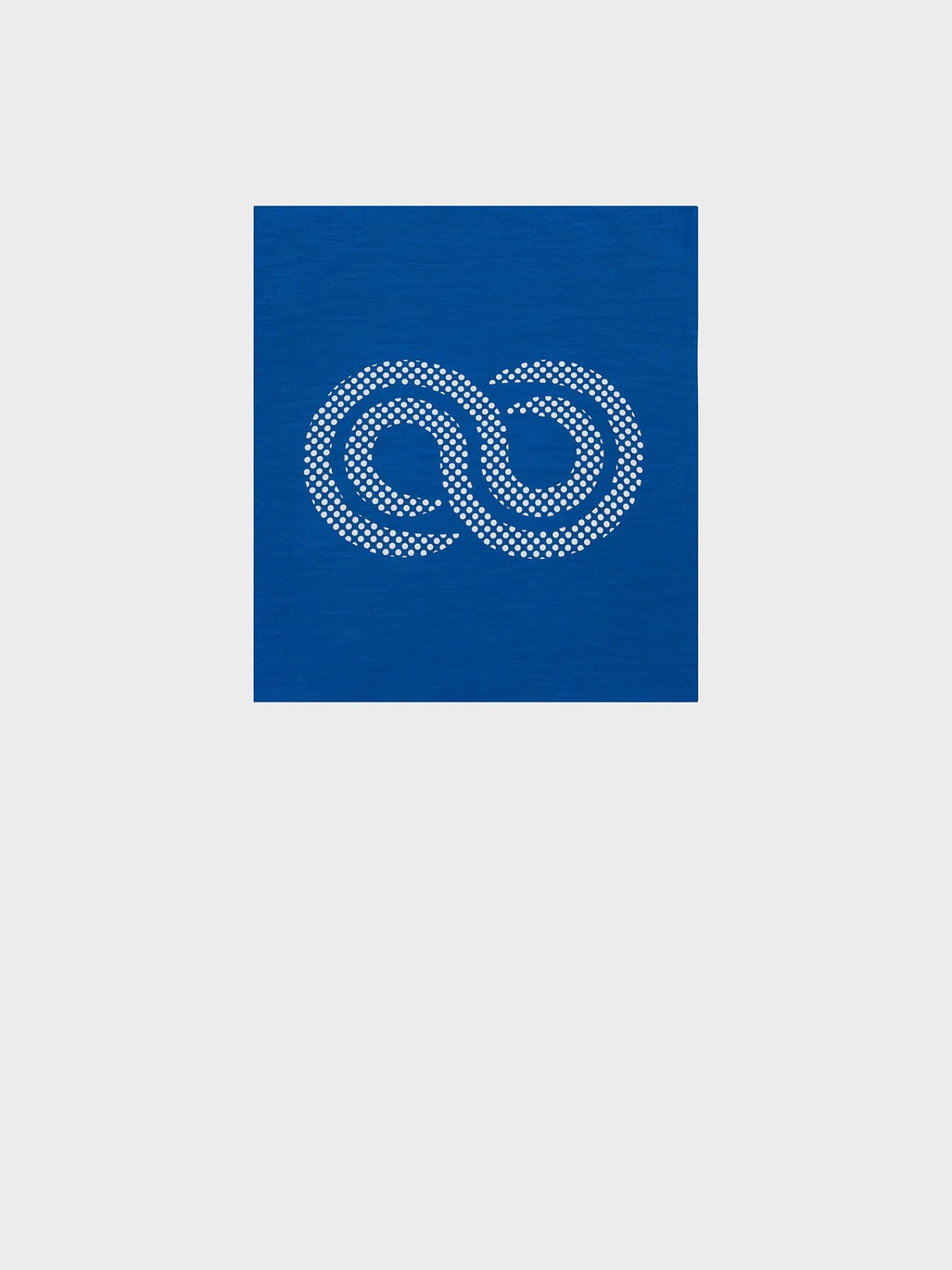 Clearance Rewoolution FAREO - accessorio in merino jersey 190 gr per uomo in colore blu