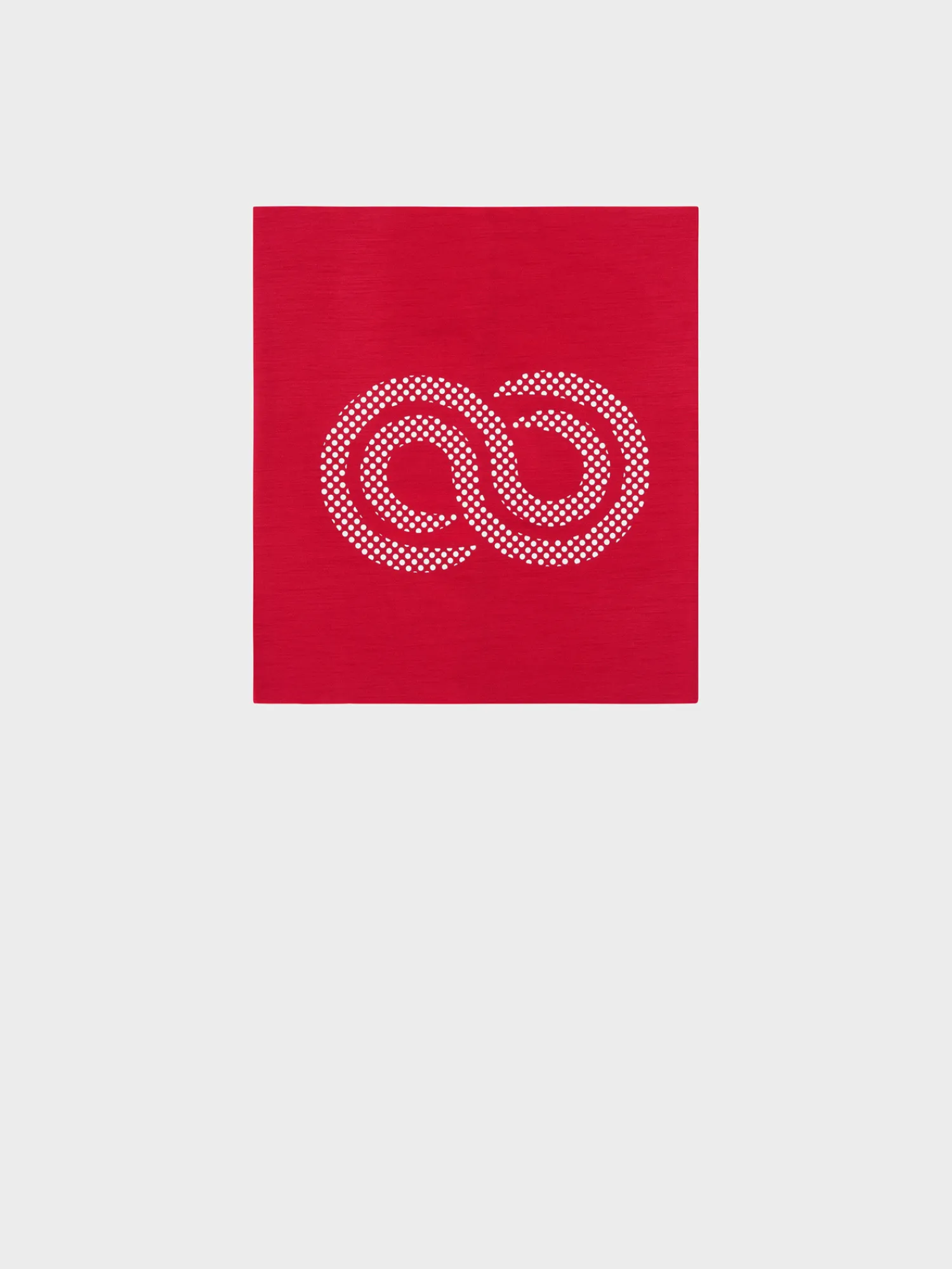 Hot Rewoolution FAREO - accessorio in merino jersey 190 gr per uomo in colore rosso