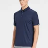 New Rewoolution FLIP - polo in merino jersey 190 gr per uomo in colore blu