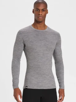 New Rewoolution FURUD - t-shirt in merino mesh 180 gr  per uomo in colore grigio