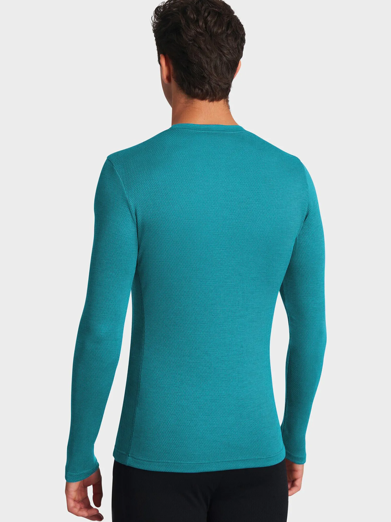 Fashion Rewoolution FURUD - t-shirt in merino mesh 180 gr per uomo in colore verde