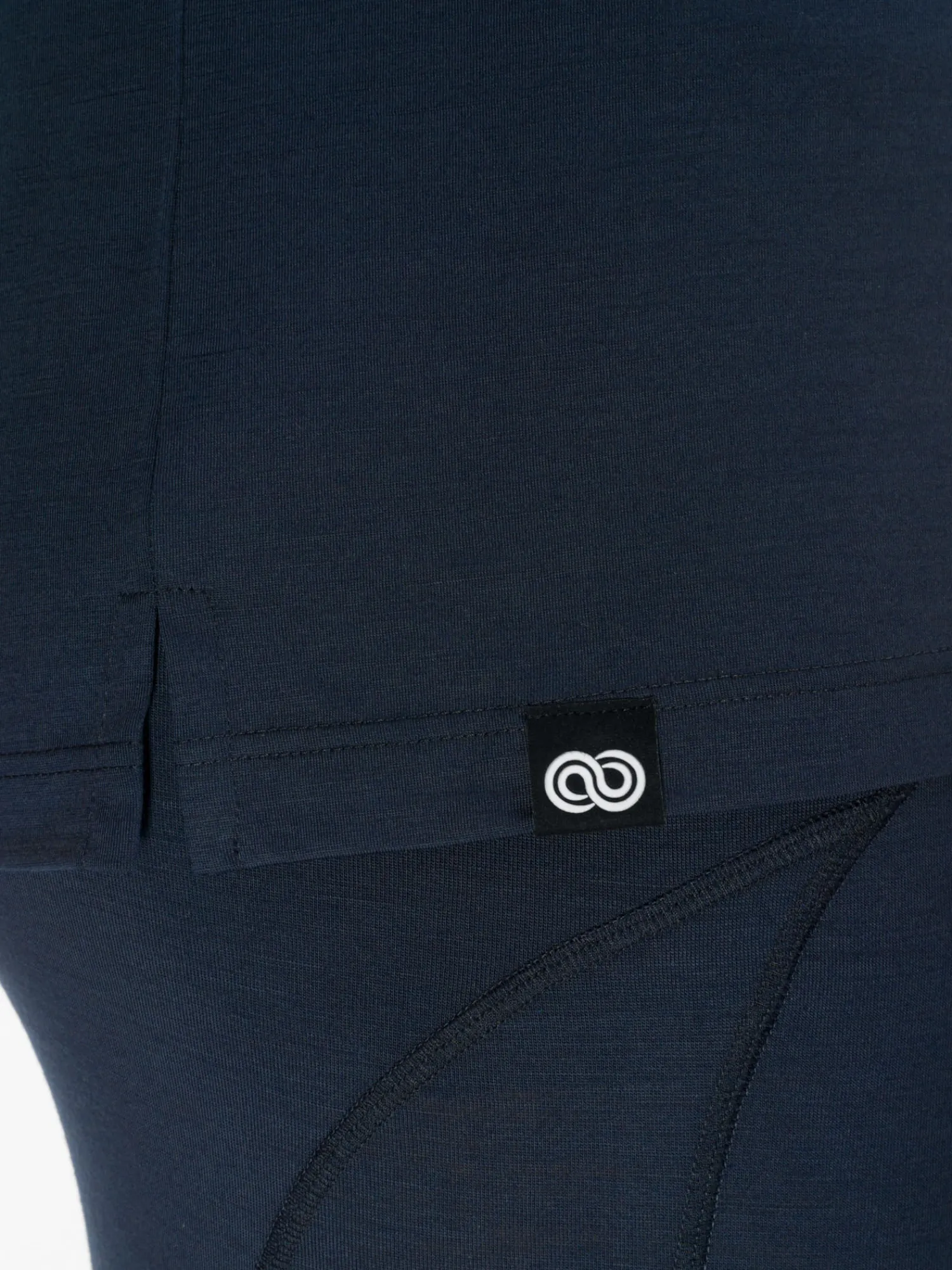 Online Rewoolution GRAB - t-shirt in merino jersey 140 gr per uomo in colore blu