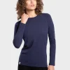 Online Rewoolution GRAHAM - t-shirt 210 gr per donna in colore blu
