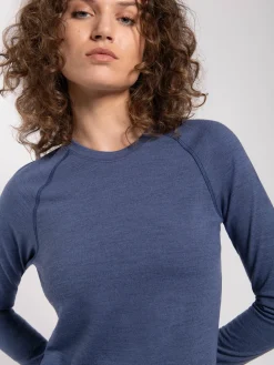Fashion Rewoolution GRAHAM - t-shirt 210 gr per donna in colore blu