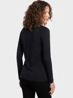 New Rewoolution GRAHAM - t-shirt 210 gr per donna in colore nero