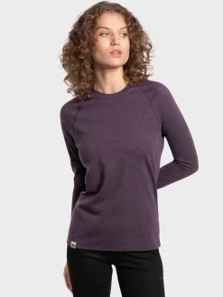 Online Rewoolution GRAHAM - t-shirt 210 gr per donna in colore viola