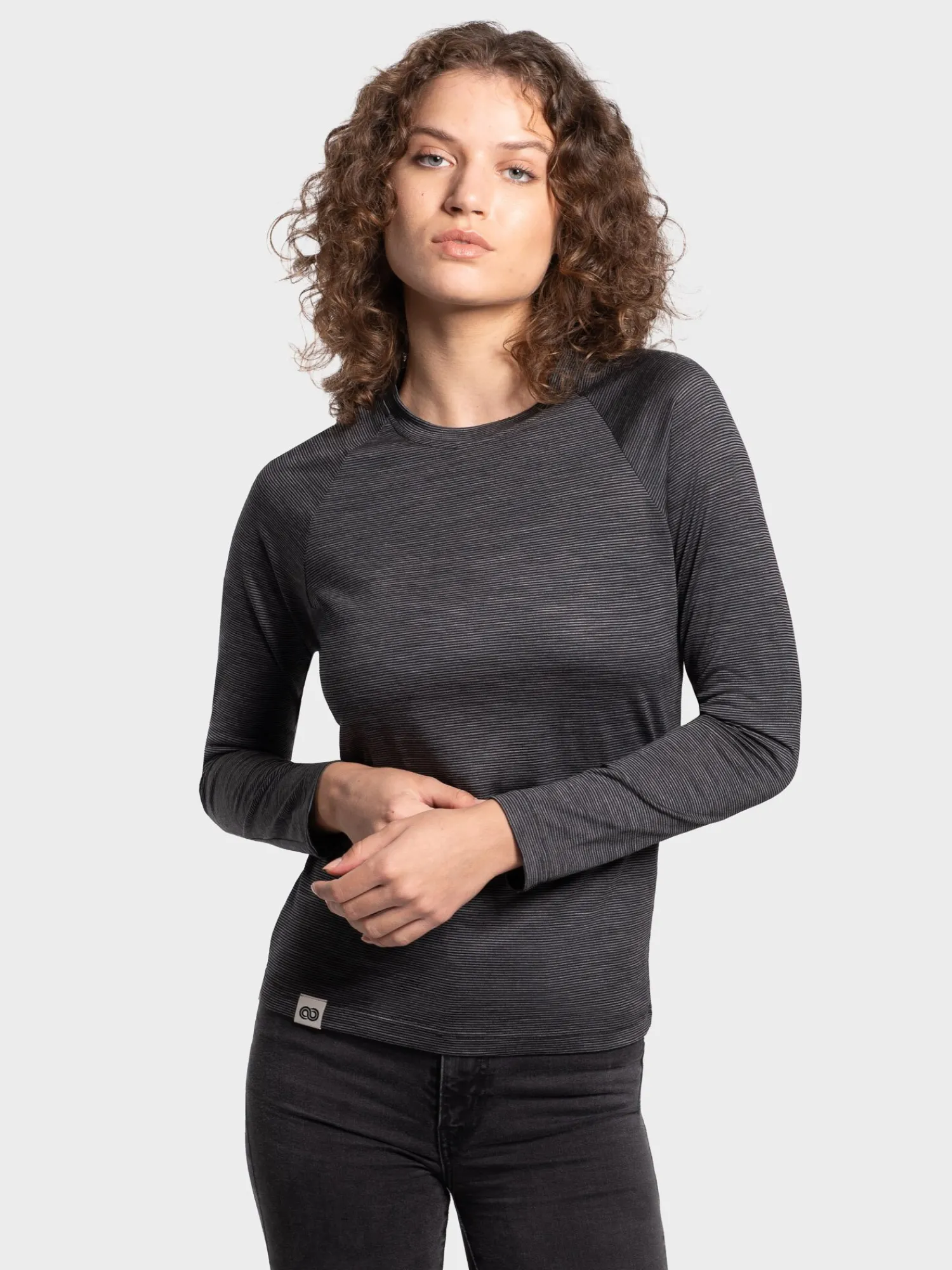 New Rewoolution HAAST - t-shirt 140 gr per donna in colore grigio