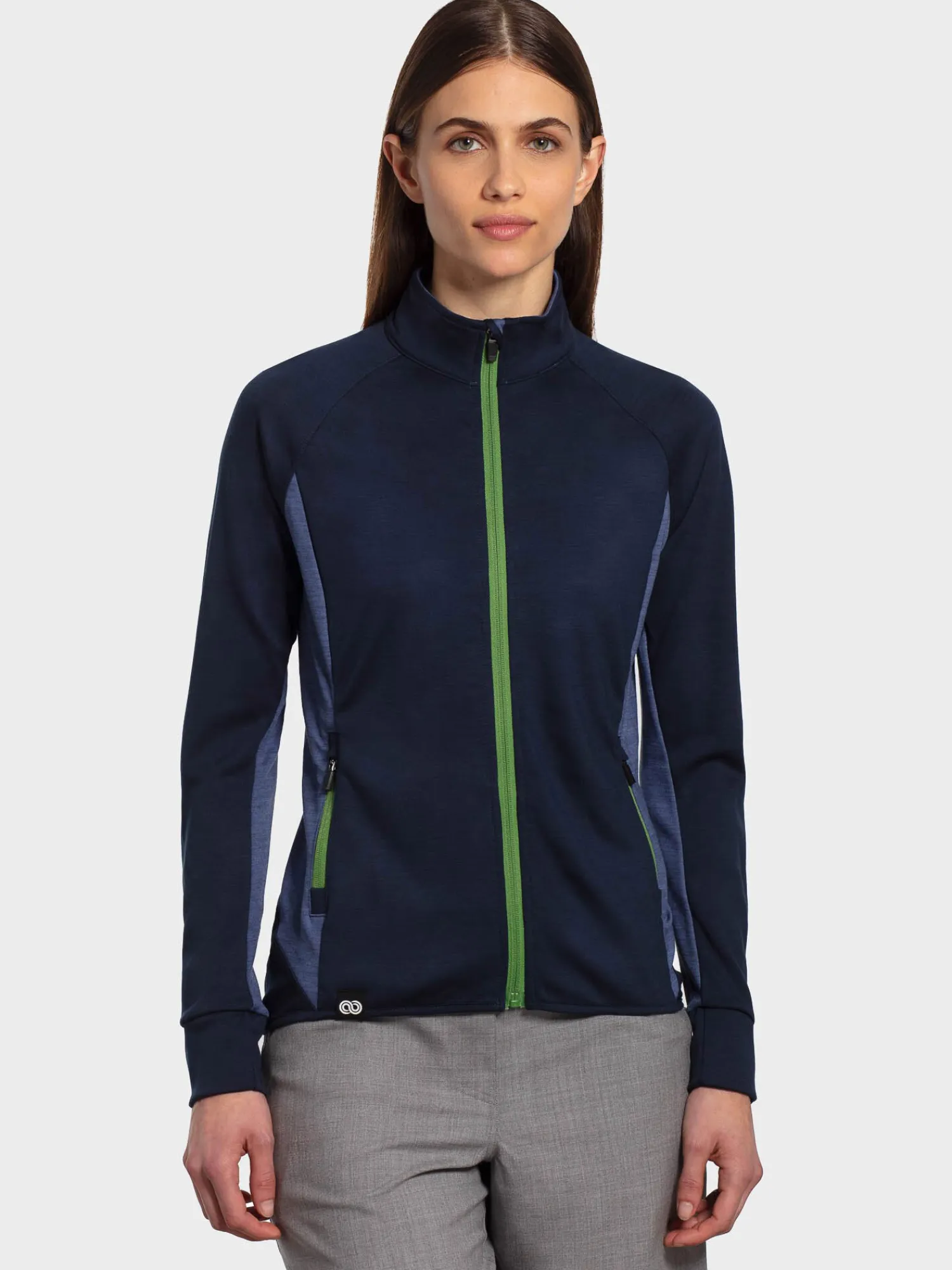 Outlet Rewoolution HANA - felpa 280 gr per donna in colore blu