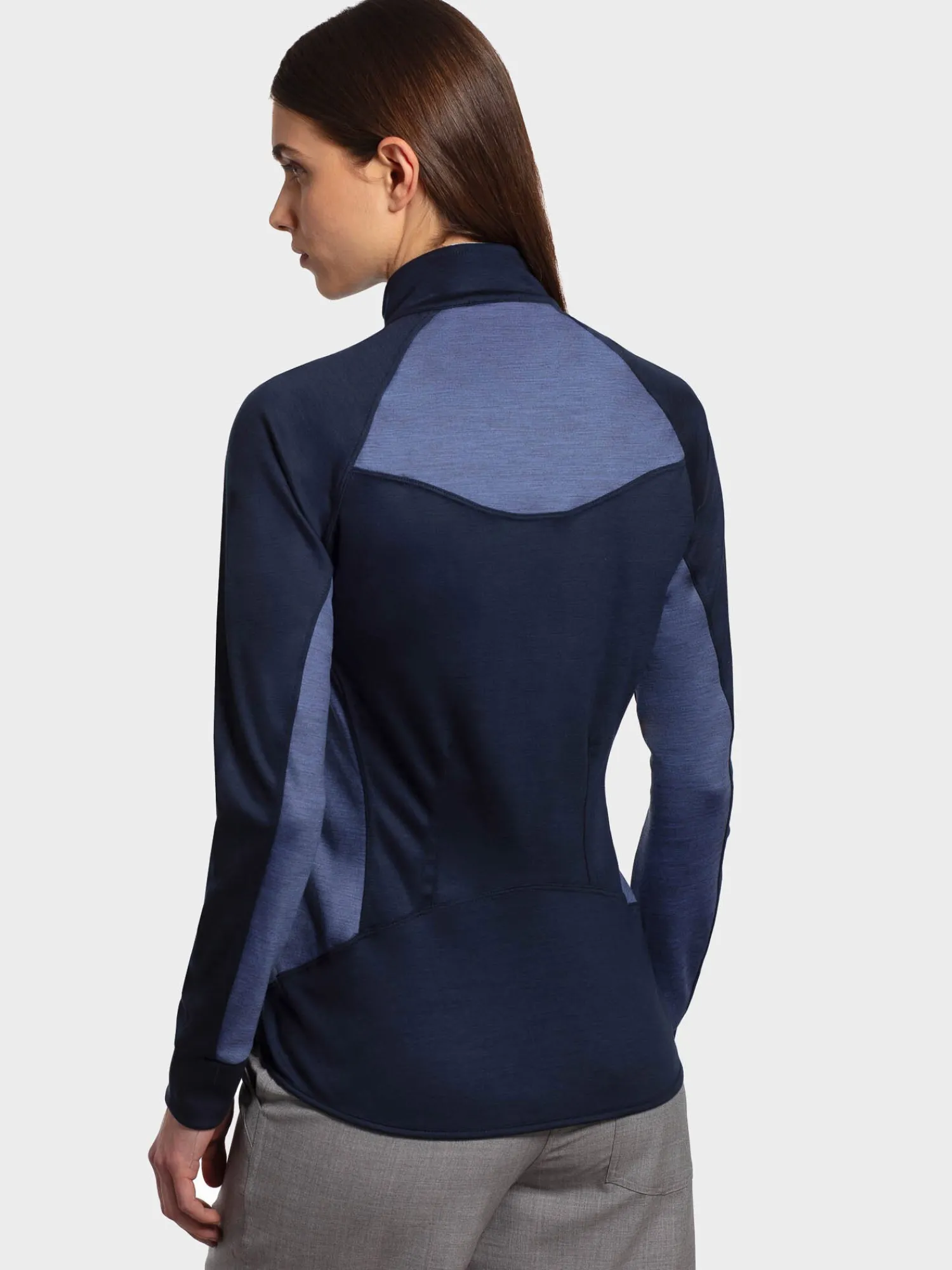Outlet Rewoolution HANA - felpa 280 gr per donna in colore blu