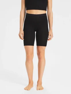Best Rewoolution HELLA - leggings in merino mesh 180 gr  per donna in colore nero
