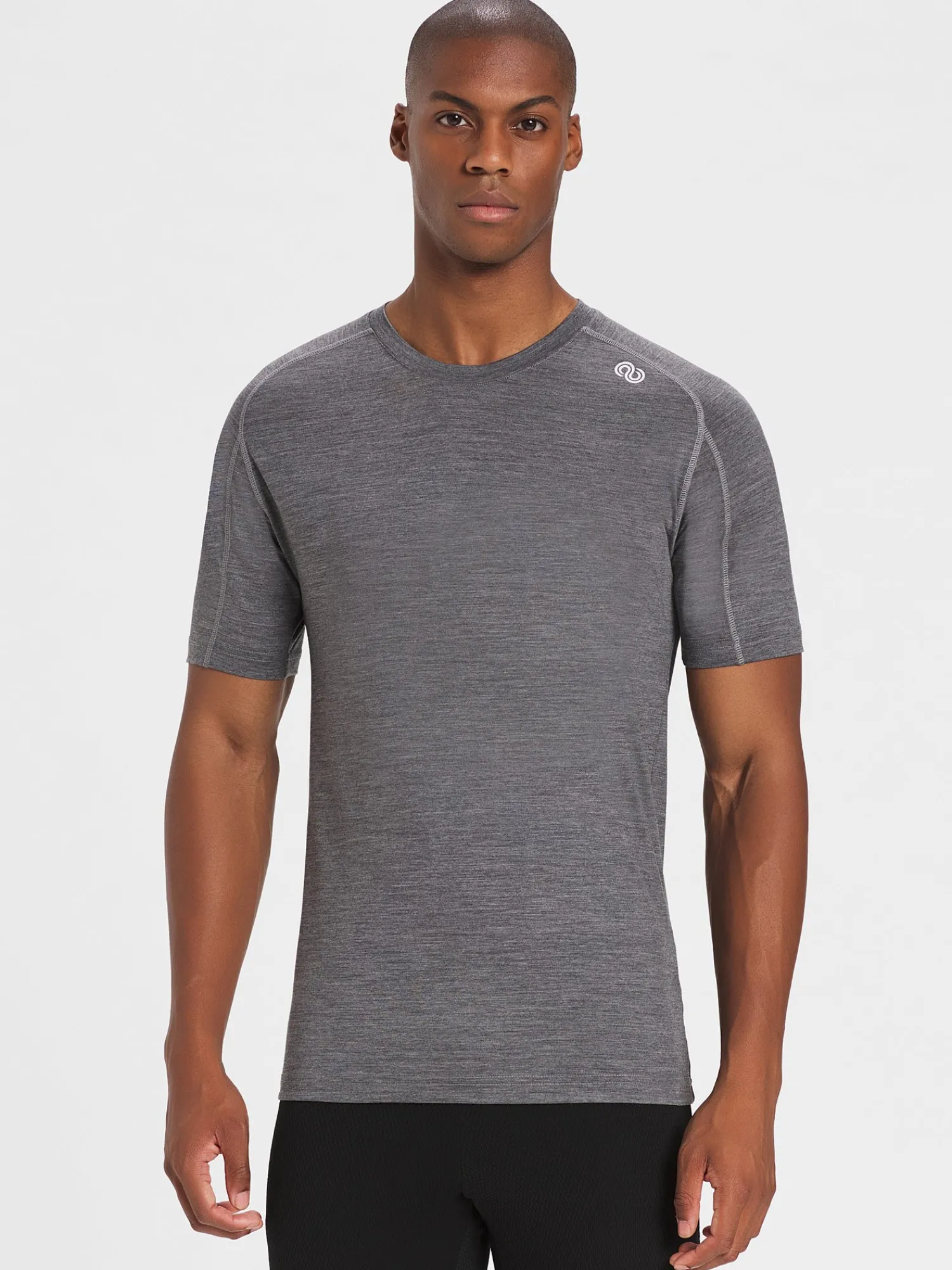 Discount Rewoolution HERO - t-shirt in merino jersey 140 gr per uomo in colore grigio