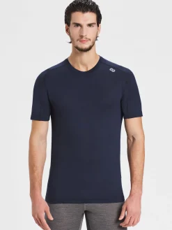 Best Rewoolution HERO - t-shirt in merino jersey 140 gr per uomo in colore blu