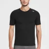 Hot Rewoolution HERO - t-shirt in merino jersey 140 gr per uomo in colore nero