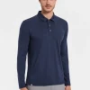 New Rewoolution INDY - polo in merino jersey 190 gr per uomo in colore blu