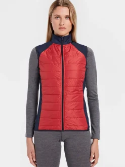 Clearance Rewoolution IRIS - giacca in merino punto roma 280 gr per donna in colore blu