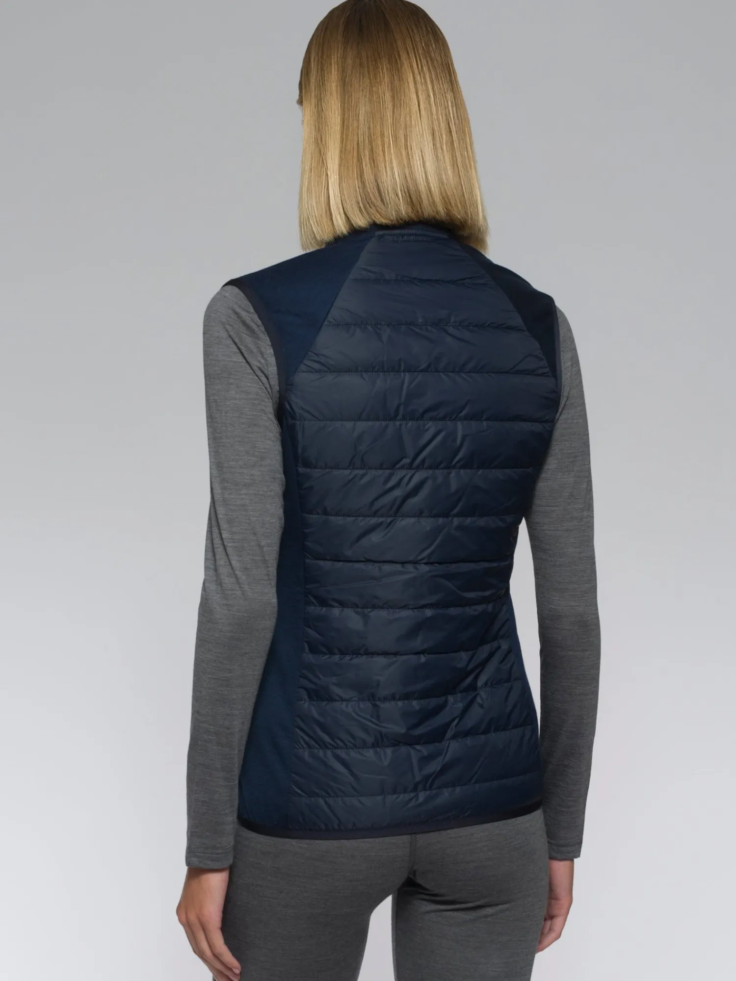 Fashion Rewoolution IRIS - giacca in merino punto roma 280 gr per donna in colore blu