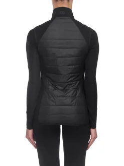 Online Rewoolution IRIS - giacca in merino punto roma 280 gr per donna in colore nero
