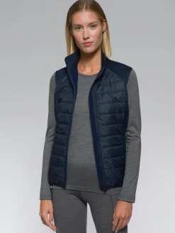 Fashion Rewoolution IRIS - giacca in merino punto roma 280 gr per donna in colore blu