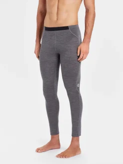 Sale Rewoolution JOHNNY - leggings in merino jersey 140 gr  per uomo in colore grigio
