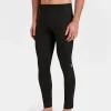 Online Rewoolution JOHNNY - leggings in merino jersey 140 gr  per uomo in colore nero