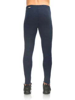 New Rewoolution JOHNNY - leggings in merino jersey 140 gr  per uomo in colore blu