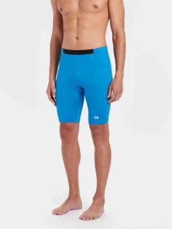 Sale Rewoolution KEID - leggings in merino jersey 190 gr per uomo in colore blu