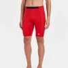 Outlet Rewoolution KEID - leggings in merino jersey 190 gr per uomo in colore rosso