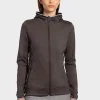 Clearance Rewoolution LARU - felpa 280 gr per donna in colore marrone