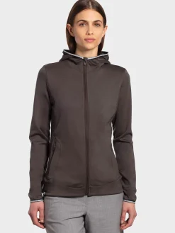 Clearance Rewoolution LARU - felpa 280 gr per donna in colore marrone